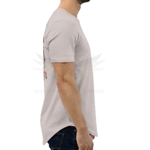 T-shirts personnalisables pour hommes, haute qualité, respirants, écologiques, en maille incurvée, style streetwear, col en polyester/coton – Créez votre design - Product Image 2