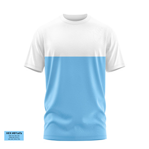 T-shirt athlétique pour hommes T-shirt d'entraînement en polyester à séchage rapide et évacuation de l'humidité Fabricant OEM - Product Image 4