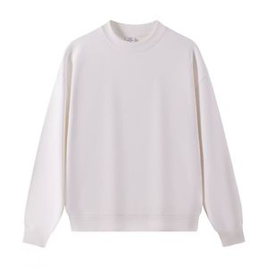 Sweat-shirt à col rond en molleton décontracté EcoSmart Winter Solid Washed 100% coton avec impression numérique pour homme - Product Image 2
