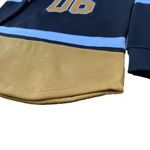 Venta Directa de Fábrica, Jersey de Hockey Transpirable con Impresión Digital Profesional, Ropa de Entrenamiento para Hombre, Holgada, de Secado Rápido, Poliéster/Algodón - Product Image 4