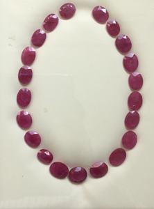 267.02กะรัตทับทิมโมแซมเบคหินเจียระไนเหลี่ยมเพชรพลอยเทียมสำหรับทำเครื่องประดับอัญมณีธรรมชาติ - Product Image 4