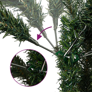 Nouveauté 2026, décorations de Noël, sapin de Noël artificiel de 150 cm avec neige, articulé, avec un support robuste - Product Image 4