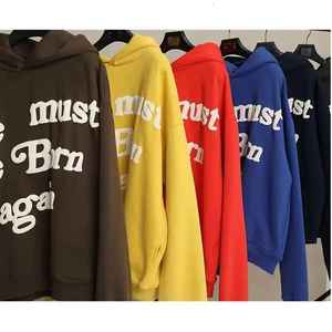 Sweats à capuche et sweatshirts pour hommes personnalisables brodés respirants en détresse du Pakistan hiver 3D en relief pour - Product Image 5