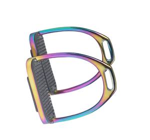 Nouvelle arrivée 304 étriers d'équitation en acier inoxydable réutilisables poignée de sécurité légère et durable grand animal exportation de gros - Product Image 2