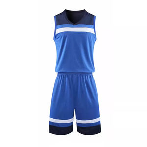 Conjuntos de Uniformes de Baloncesto para Hombre, de Secado Rápido, 100% Poliéster, Transpirables, Antibacterianos, que Absorben la Humedad, Personalizables - Product Image 1