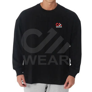 Care Master nouveau t-shirt impression personnalisée votre propre marque Logo hommes à manches longues t-shirt décontracté pour hommes plaine surdimensionné t-shirts hommes - Product Image 4