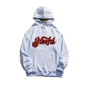 เสื้อฮู้ดสวมหัวถักผ้าฝ้ายสำหรับผู้ชายใส่ได้ทั้งชายและหญิงเสื้อมีฮู้ดแบบสวมหัวมี3D พิมพ์พัฟเป็นมิตรกับสิ่งแวดล้อมฤดูหนาวไซส์ใหญ่ดีไซน์ให้เลือกโลโก้โฟม - Product Image 3