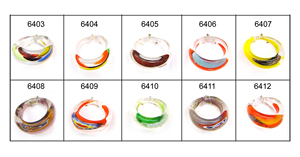 Perles de verre en forme de cône uniques les plus belles pour la fabrication de bijoux Perles de verre simples pour la fabrication de bracelets - Product Image 3