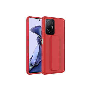 Coque de protection antichoc en silicone ASMA Qstand avec anneau support pour Xiaomi Mi 11T Pro 5G, compatible avec les modèles 4G 9A - Product Image 1