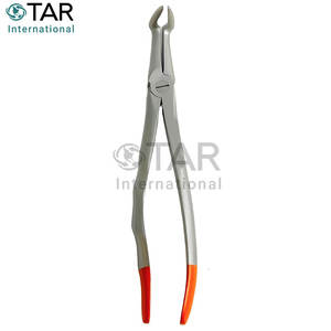 Fórceps de extracción Dental alemán Premium #846 TC pico Punta de raíz dentada instrumentos médicos dentales de acero inoxidable de alta calidad - Product Image 2