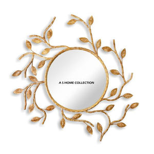 Latest Hot Selling Wholesale Home Decor Gold <b>square</b> Decorative Elegant Metal Design Wall <b>Mirror</b> - Product Image 6