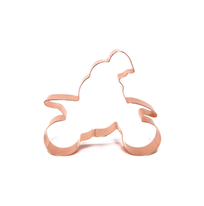 Molde de cobre para galletas, utensilios para hornear, herramientas para galletas, galletas de Navidad para piezas de diseño de bicicletas, superventas - Product Image 1