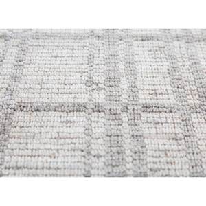 Tapis en laine tissé à la main Contour Ivory, coton biologique jacquard, fait main, rectangulaire, en jute, pour couloir et chambre, 9x12, pelucheux - Product Image 3