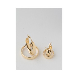 ต่างหูห่วงกลมขัดเงาคุณภาพสูง 2begold 10 เปอร์เซ็นต์ ท่อภายนอกเคลือบทอง 18K บนตัวเรือนเงินแท้ 925 ด้านในสีเหลือง ขนาด 20 มม. - Product Image 4