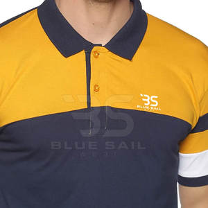 T-shirt polo en coton uni pour hommes avec logo personnalisé Option Polo décontracté d'été à coupe confortable T-shirt polo élégant pour hommes 100% coton - Product Image 6