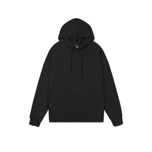 Sweat à capuche épais en molleton 100 % coton pour homme, pull d'hiver avec poche kangourou, tissu doux, service OEM, usage décontracté ou sportif - Product Image 3