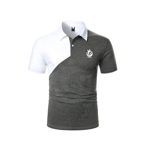 Camiseta de polo para hombre de talla grande para adulto de color sólido, ropa de verano hecha de poliéster/algodón con estampado digital - Product Image 1