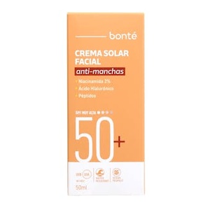 Crème solaire anti-imperfections pour le visage SPF 50+ Bont 50ml - Product Image 1