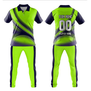 Nouvel uniforme de cricket de haute qualité fabriqué sur mesure en polyester uniforme de cricket uniforme de cricket léger prix raisonnable OEM - Product Image 4