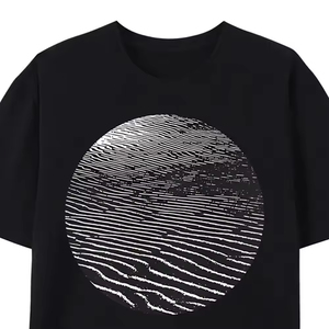 Personnaliser la sérigraphie T-shirt surdimensionné et lourd pour hommes - Product Image 6