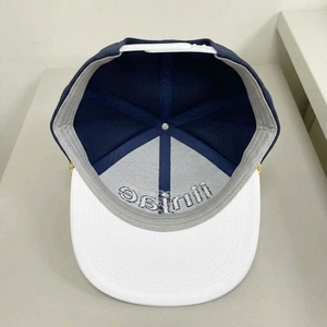 Casquette de golf non structurée à 5 panneaux, visière plate, broderie 3D, OEM ODM, marque privée, vente en gros, faible MOQ - Product Image 5
