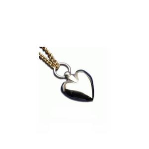 Véritable Qualité Laiton Argent Coeur Funéraire Crémation Cendre Bijoux - Product Image 2