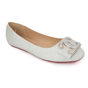 รองเท้าส้นสูงผู้หญิง รุ่น 810-H260- สีเงิน - Product Image 1