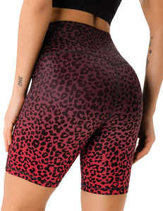 Venta al por mayor Mujeres Entrenamiento Yoga Shorts Cintura Alta Booty Push Up Gym Shorts Scrunch Fruncido Levantamiento de glúteos Deportes Pantalones cortos - Product Image 5