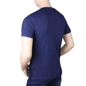 Camiseta estampada para hombre - Azul marino - Product Image 3