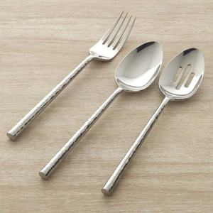 New High Quality Silverware <b>Kitchen</b> <b>Accessories</b> with New Design Luxury Stainless Steel Cutlery for Restaurant Wedding Home - Product Image 3