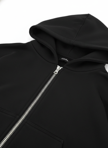 Sweat-shirts à capuche unisexes en molleton de coton premium, vente en gros, surdimensionnés, automne, logo personnalisé, position avant, service OEM - Product Image 3