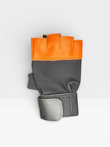 Guantes de Gimnasio Profesionales Personalizados de Cuero Negro para Levantamiento de Pesas, Entrenamiento Físico, Deportes y Competencia - Product Image 3