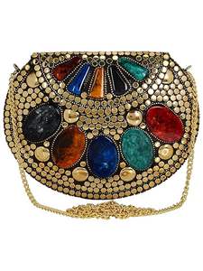 New Arrival Handmade Indian Mosaic Bag Metal Women Handbag for Evening Parties Wholesale Price <b>Top</b> Quality By HAND MADE CRAFT - Product Image 2