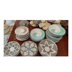 Usine Artisanat Seagrass Plaque Suspendue-Produits Naturel Vente Chaude Avec Des Prix Pas Cher Pour L'exportation - Product Image 3