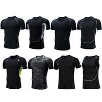 Vêtements de sport de compression pour hommes, sous-vêtements de jogging thermiques, coupe régulière, vêtements de sport pour la salle de sport, ensemble de cinq pièces, séchage rapide, peigné
