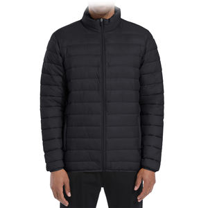 Custom insulated <b>mens</b> puffer jacket OEM ODM padded winter warm puffer jacket lightweight breathable - Product Image 4