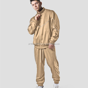 Vêtements de sport de haute qualité, logo personnalisé, ensembles de survêtements de sport pour hommes - Product Image 5