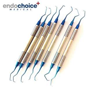 Highest Quality Periodontal 7 Pcs Gracey Curettes Set Dental Gracey Curettes For <b>Removing</b> <b>Plaque</b> and Calculus From Teeth - Product Image 6