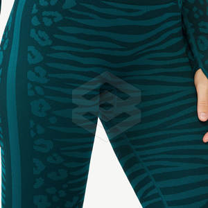 Mallas de sublimación de cintura alta transpirables para mujer, mallas de sublimación, nuevo diseño personalizado, gimnasio, entrenamiento, Fitness - Product Image 6