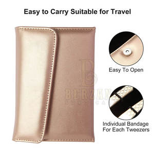 Venta al por mayor de pinzas de pestañas de acero inoxidable herramienta de pestañas postizas para extensión de volumen de pestañas categoría de producto premium - Product Image 6