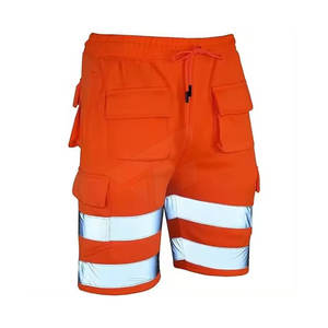 Vente en gros de shorts de travail personnalisés pour hommes, vêtements décontractés avec caractéristiques de protection réfléchissantes - Product Image 2