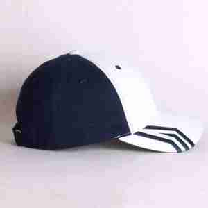 Gorra deportiva de béisbol hecha a medida de algodón 100%, gorra de camionero de 5 paneles para hombre con color sólido y logotipo bordado - Product Image 4