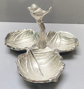 Juego de cuencos de servidor de lujo con asa Cuenco decorativo de diseño orgánico para servir y propósito de decoración - Product Image 6