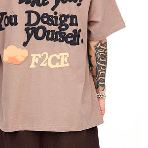 เสื้อยืดคอกลมผ้าฝ้าย100% พิมพ์ลายสำหรับผู้ชายเสื้อยืดผ้าคอตตอนพิมพ์ลายแบบกำหนดเองสำหรับฤดูร้อน - Product Image 6