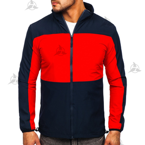 Vestes coupe-vent pour hommes manteaux à capuche imperméables de printemps vêtements décontractés solides pour hommes 2025 prix de gros OEM bon marché - Product Image 1