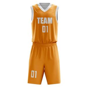 Bsci broderie basket-ball uniforme ensemble meilleur vente en gros hommes basket-ball maillot uniforme polyester vêtements de sport - Product Image 3