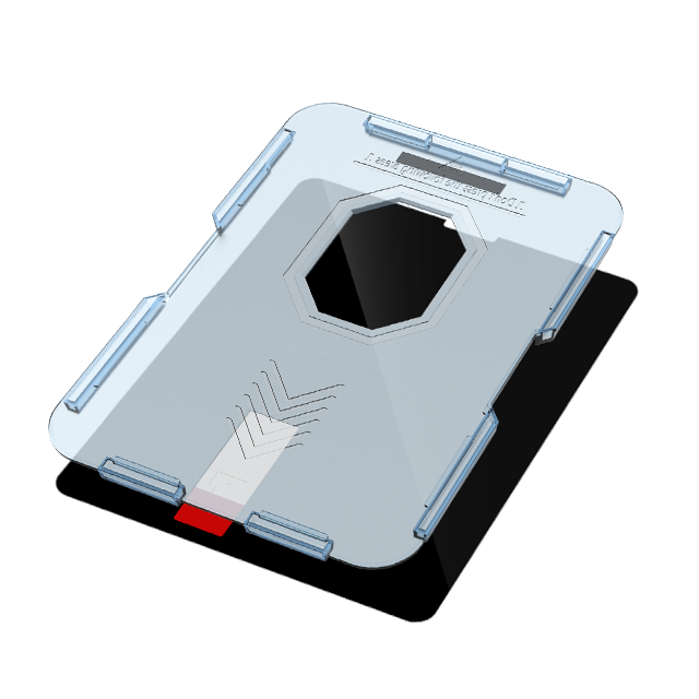 $2,5-$3,55 Privacidad Protector de pantalla templado con herramienta de instalación