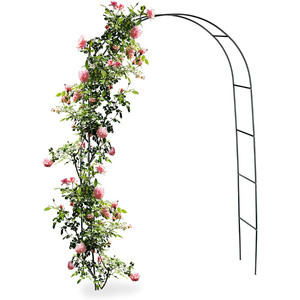 Arche de jardin en métal de 240 cm pour roses, fleurs et branches, pour utilisation végétale - Product Image 3