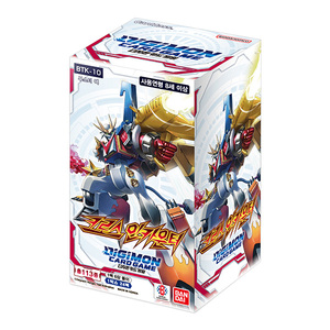 Digimon Card Game Booster Pack Vol. 10 Cross Encounter 1 Boîte Version Coréenne - Product Image 1