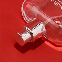 Flacon de parfum en verre carré plat mat de 30 ml avec logo personnalisé, vaporisateur à fine brume, atomiseur de haute qualité, parfum, soin de la peau, sérum